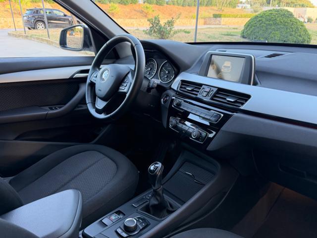 BMW X1 SDRIVE 16D BIANCO PERLA+LED+BIZONA+CRUISE