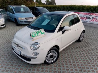 Fiat 500 1.2 Benzina-GPL-NEOPAT-140.000-2012