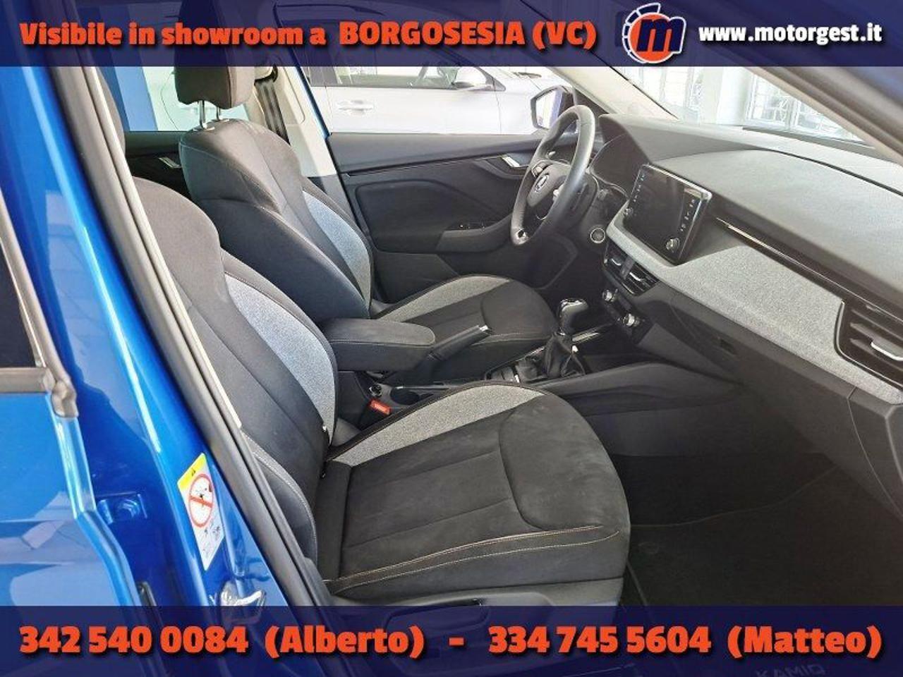 Skoda Kamiq 1.0 TSI 115 CV DSG Black Dots