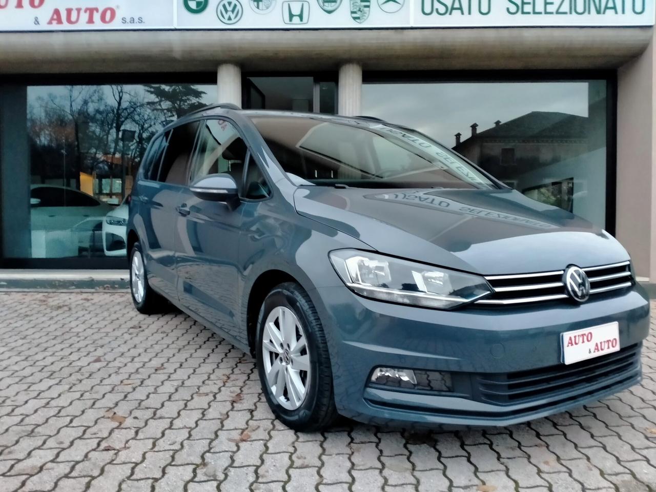 VOLKSWAGEN TOURAN 2.0TDI 150CV DSG FULL SERVICE VW 7POSTI KEYLESS M.Y.21