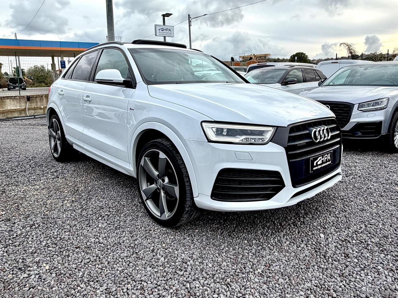 AUDI Q3 2.0TDI 184CV Quattro S-TRONIC S-TRONIC S-LINE TETTO NAVI LED BOSE QUATTRO ROTOR 20