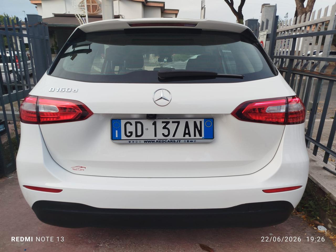 Mercedes B 160d *PREZZO VERO* CRONO MERCEDES - UNIPRO
