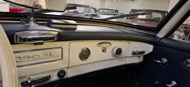 MERCEDES-BENZ 190 SL ***ASI TARGA ORO***BIANCA con PELLE BLU