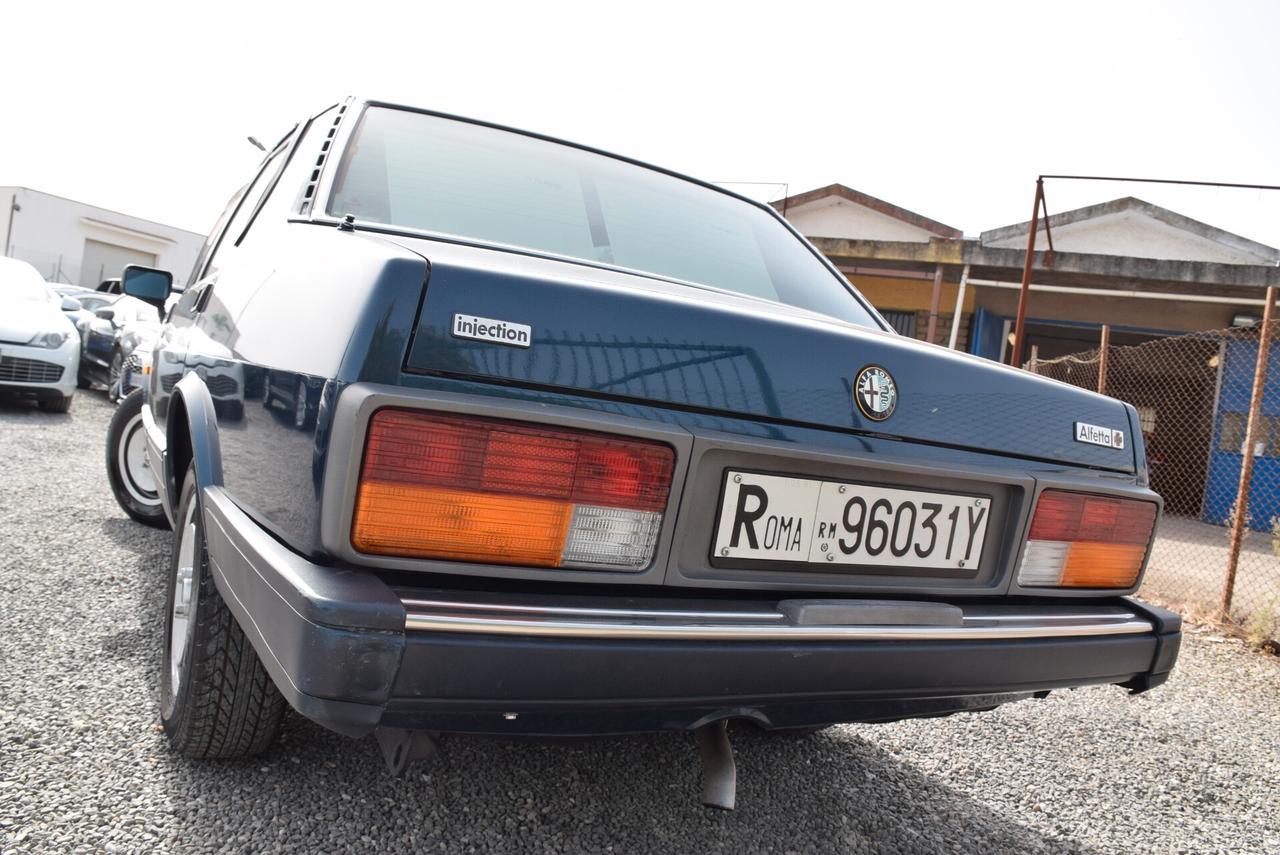 Alfa Romeo Alfetta ALFAROMEO 2.0 INIEZIONE ISCRITTA ASI PRONTA TARGA ORO
