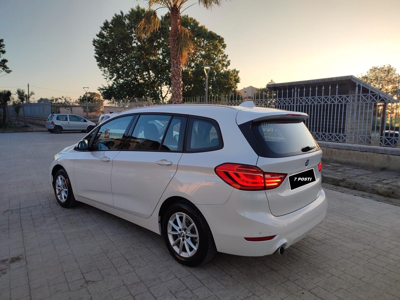 Bmw 216 D 7 POSTI GRAN TOURER 1.5 D 115 CV NAVIGATORE