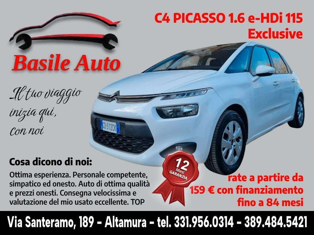 Citroen C4 Picasso 1.6 e-HDi 115 Exclusive