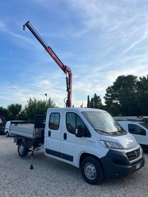 Fiat Ducato con Gru doppia cabina 7 posti