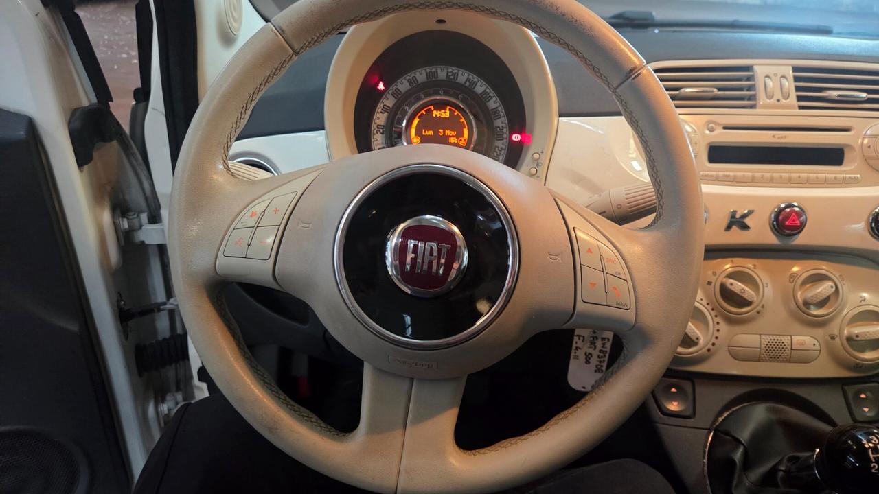 Fiat 500 1.2 GQ interni pelle