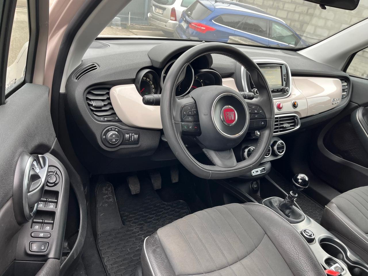Fiat 500X 1.6 mjt Lounge 120cv XENON/NAVI/PELLE/18; PERFETTA