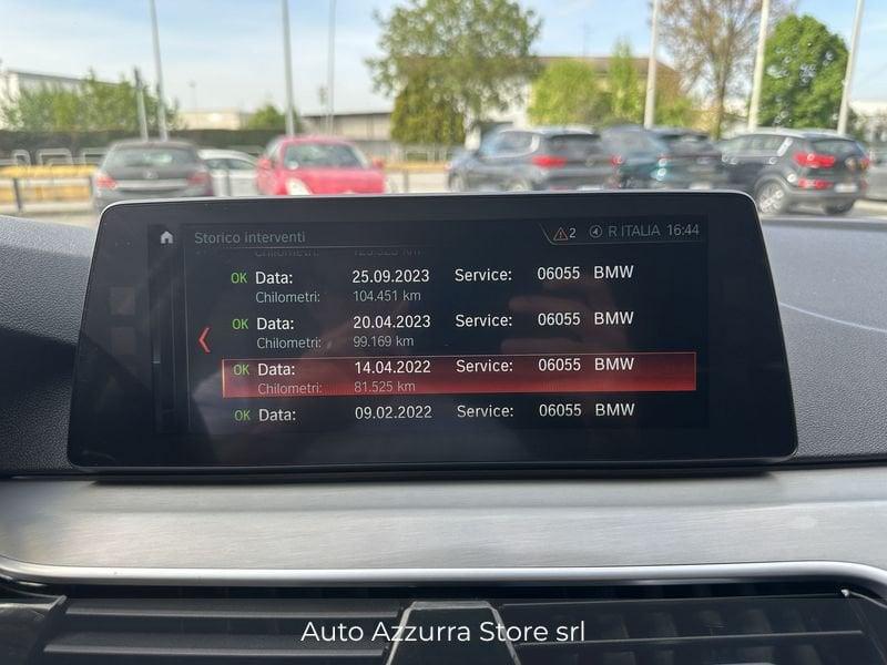 BMW Serie 5 530d Touring Luxury *UNIPRO, IVA, SERVICE BMW, PROMO AZZURRA*