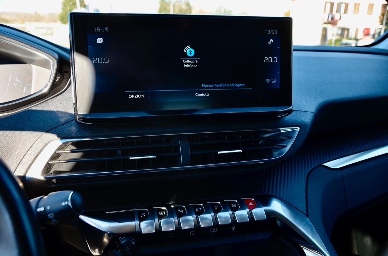 PEUGEOT 3008 1.5 BLUEHDI ALLURE PACK 131cv AUTO, UFF ITALIANA, FARI FULL LED, RETROCAMERA, PERMUTE