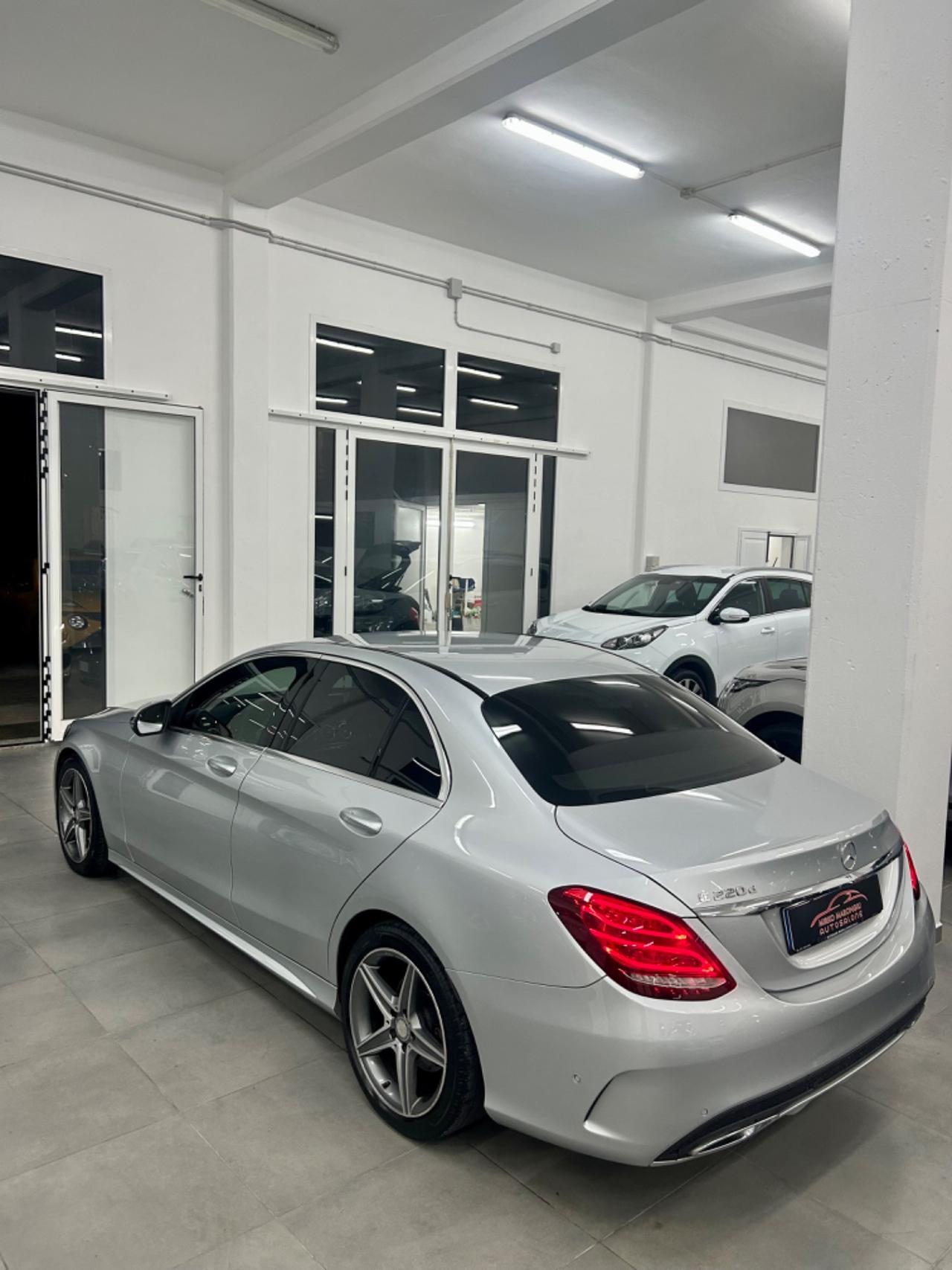 Mercedes classe C 220 Premium AMG finanziabile