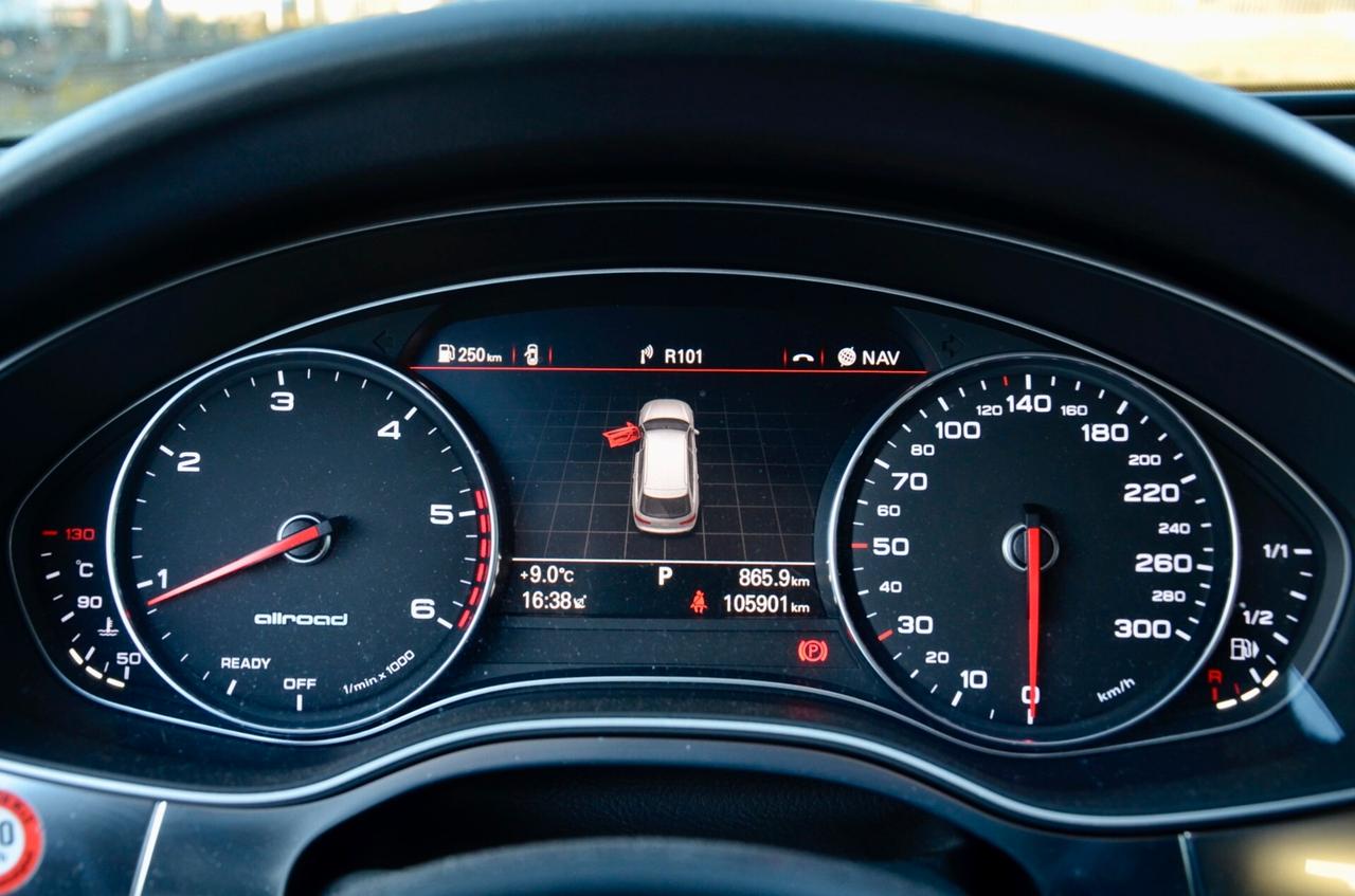 AUDI A6 3.0 TDI ALLROAD QUATTRO 190cv S-TRONIC, SERVICE AUDI, EURO 6B, SOSPENSIONI PNEUMATICHE, FARI XENO, NAVI, RETROCAMERA, PERMUTE