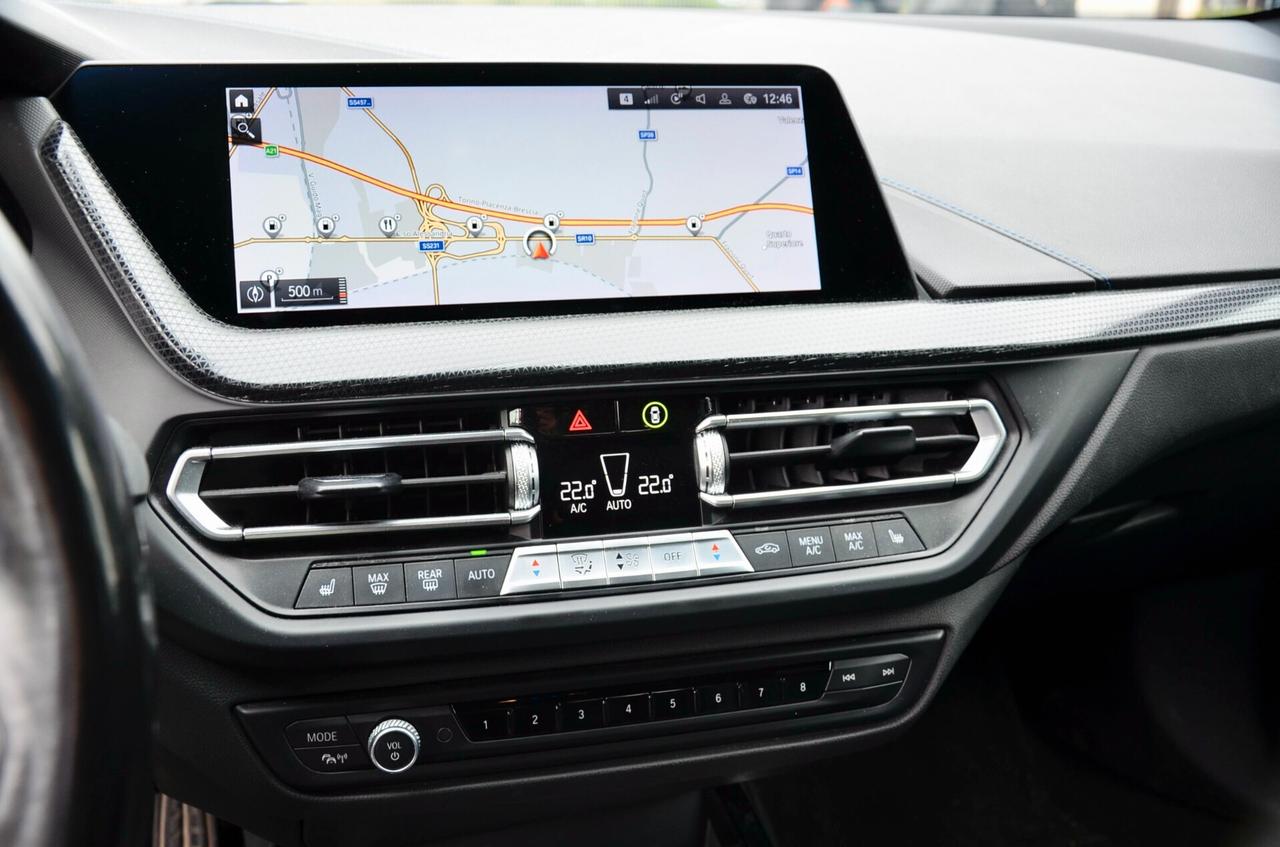 BMW 218d GRAN COUPE MSPORT 150cv AUTO, SERVICE BMW, EURO 6D, NAVI, RETROCAMERA, FARI LED, PERMUTE