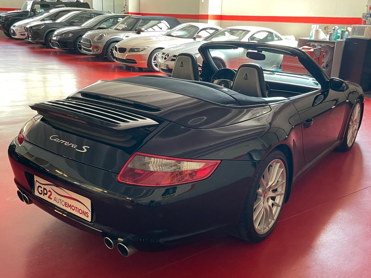 Porsche 911 997 CARRERA S CABRIO 3.8 355cv MANUALE book completo