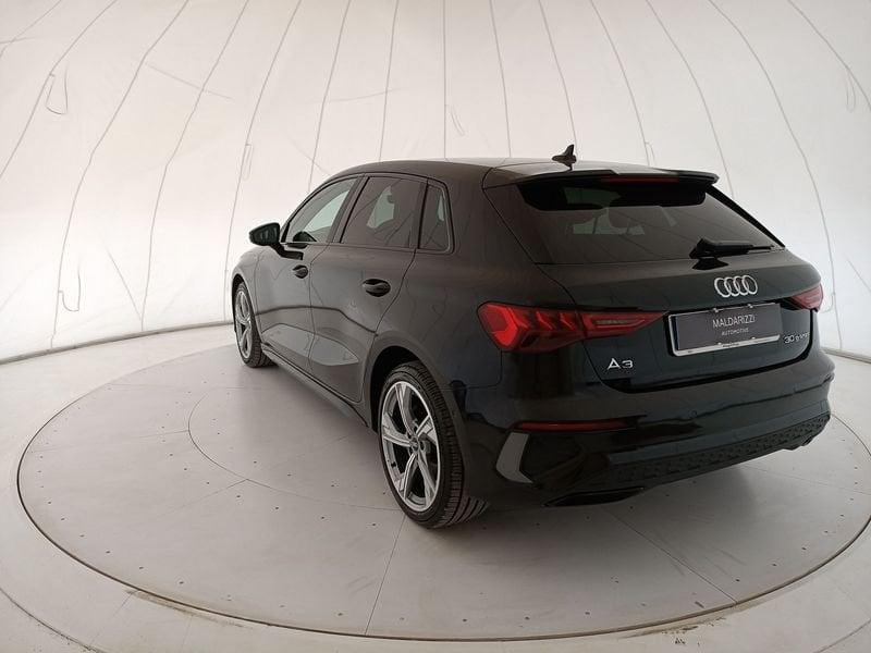 Audi A3 IV 2020 Sportback Sportback 30 1.5 g-tron S line edition s-tronic