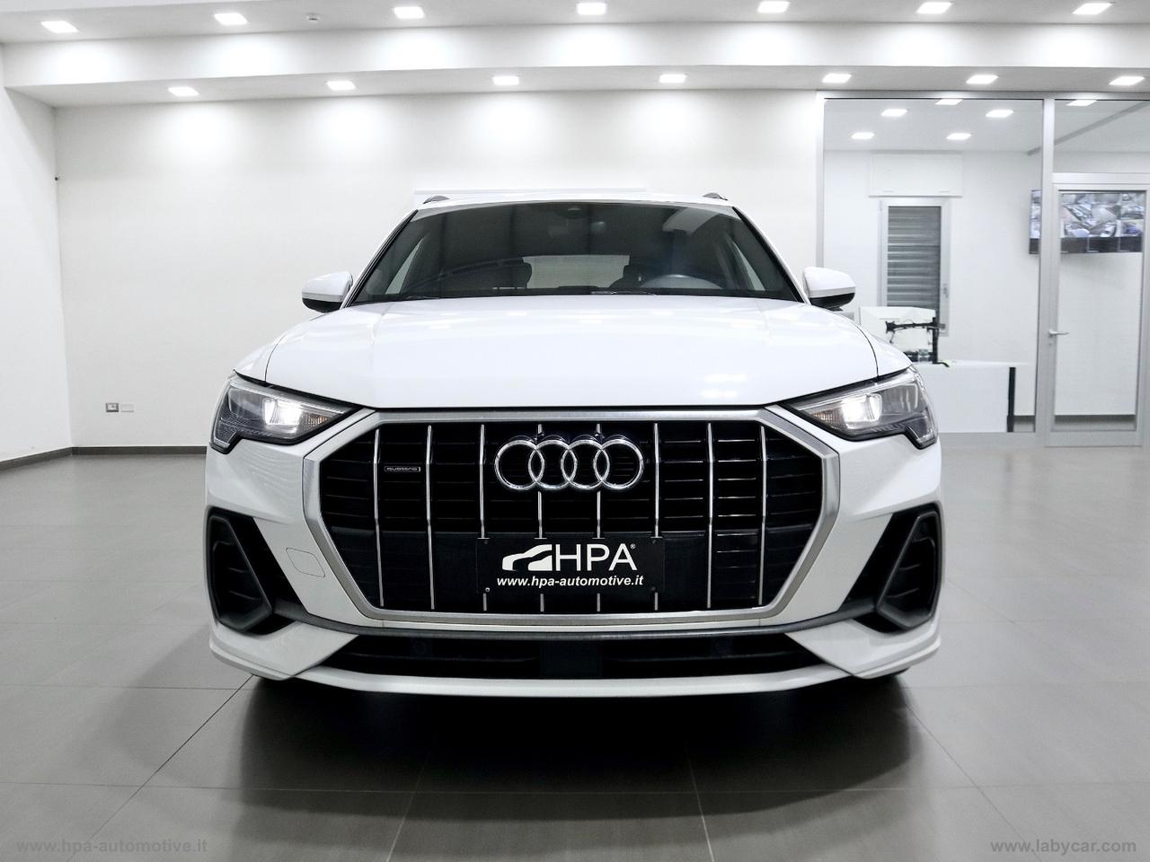 AUDI Q3 2.0TDI quattro S-LINE NAVI LED CERCHI 20 PELLE RETROCAMERA