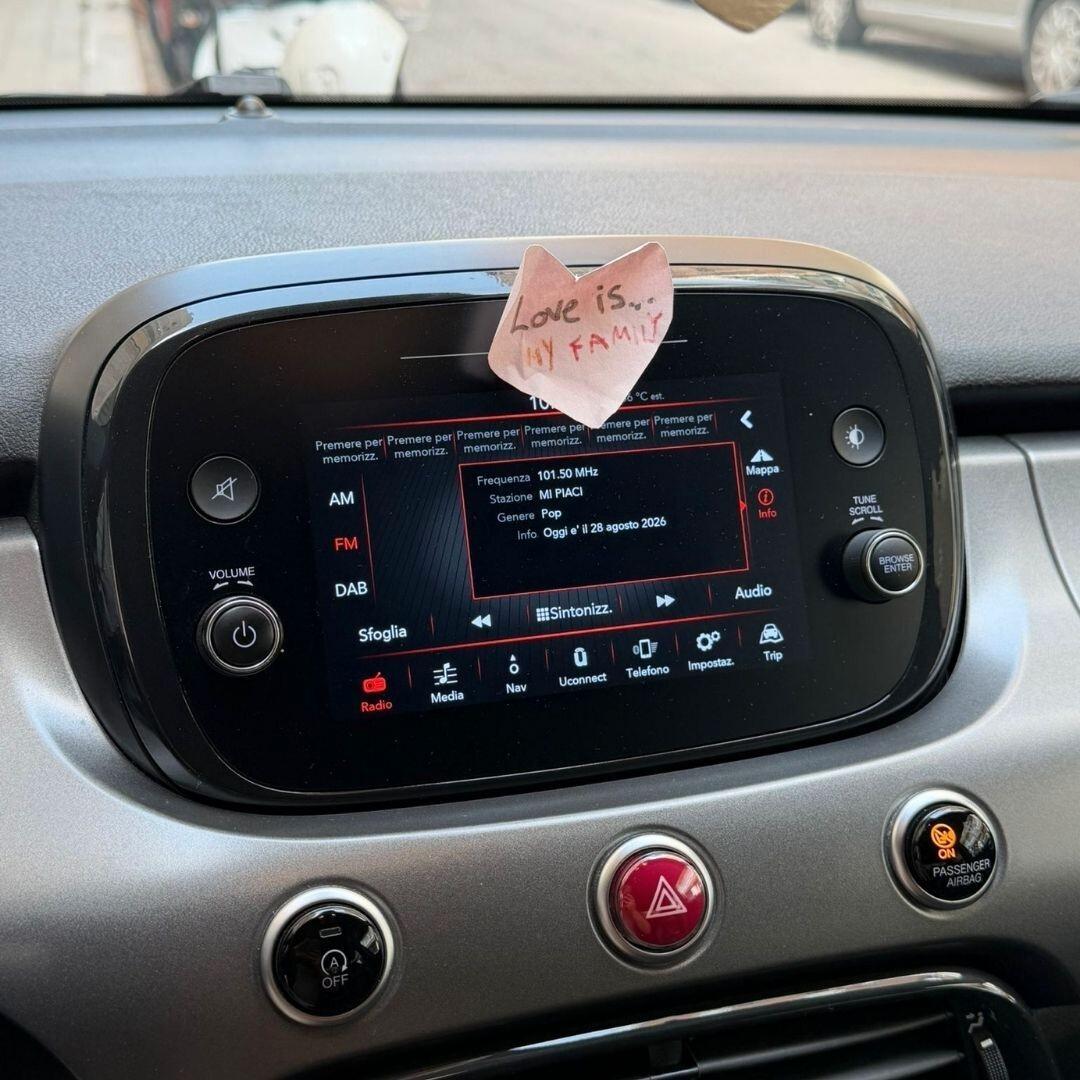 Fiat 500X 1.3 benzina **cambio automatico**