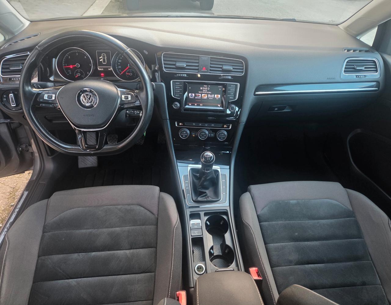 VW GOLF 7 1.6 TDI 110 CV HIGHLINE KM CERTIF