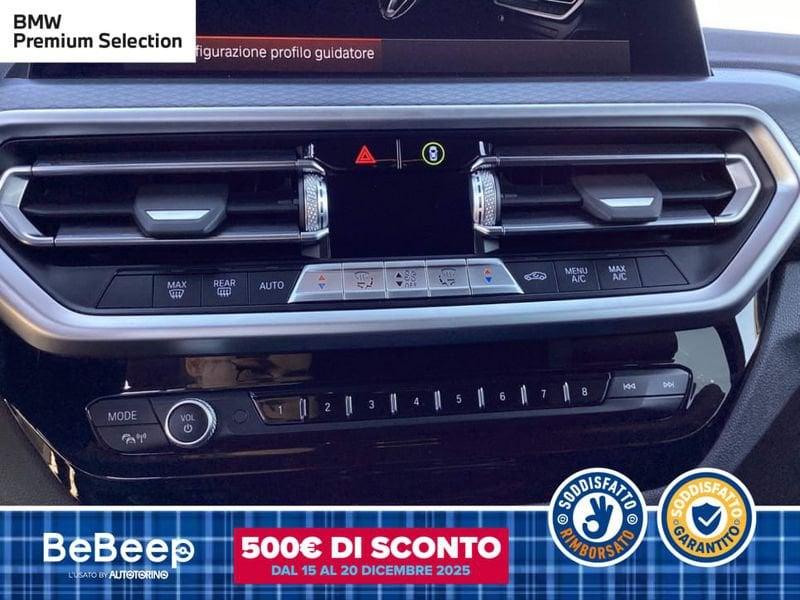 BMW X3 XDRIVE20D MHEV 48V MSPORT AUTO