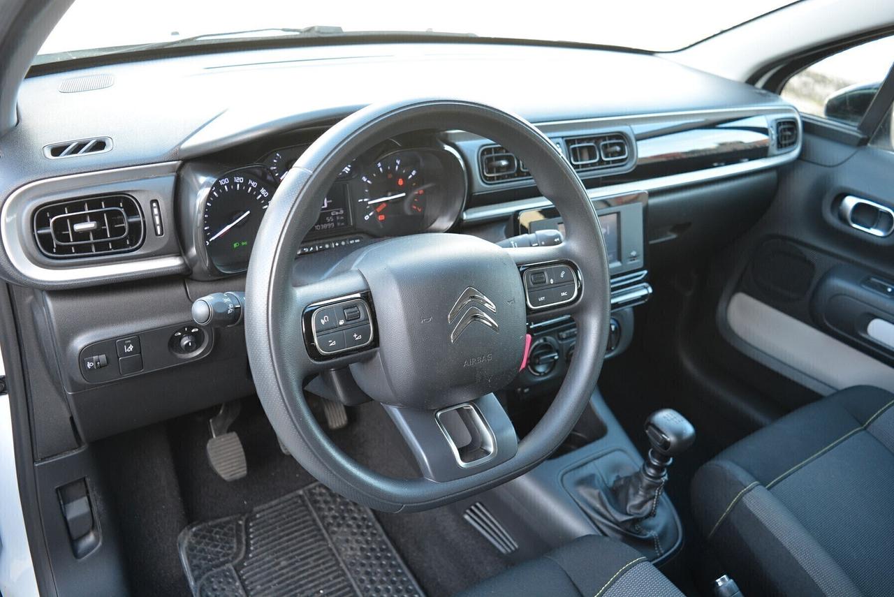 Citroen C3 BlueHDi 100 Feel Van autocarro 2 posti