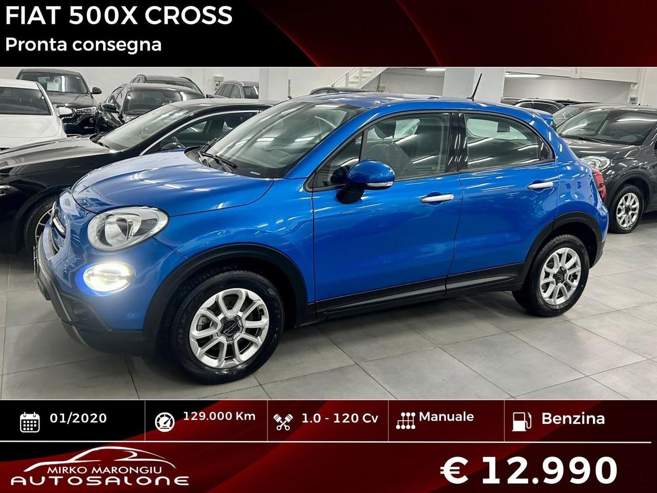 Fiat 500X 1.0 T3 120 CV City Cross FINANZIABILE