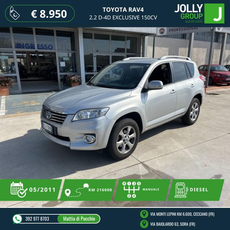 Toyota RAV4 2.2 d-4d Exclusive 150cv