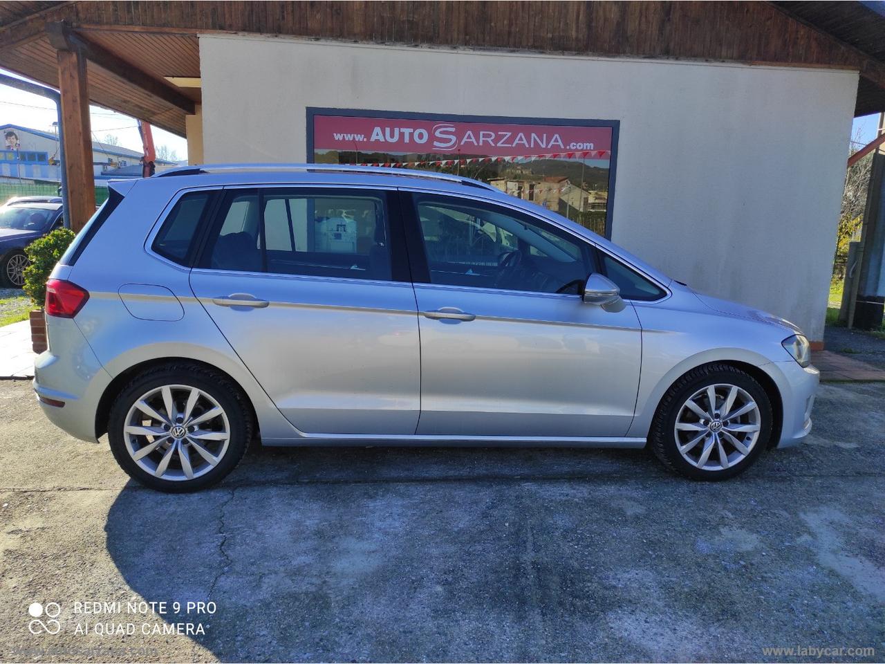 VOLKSWAGEN Golf Sportsvan 1.6TDI110DSGExec 4FreeBMT 3 ANNI GARANZIA -- 15GG SODDISFATTI O RIMBORSATI