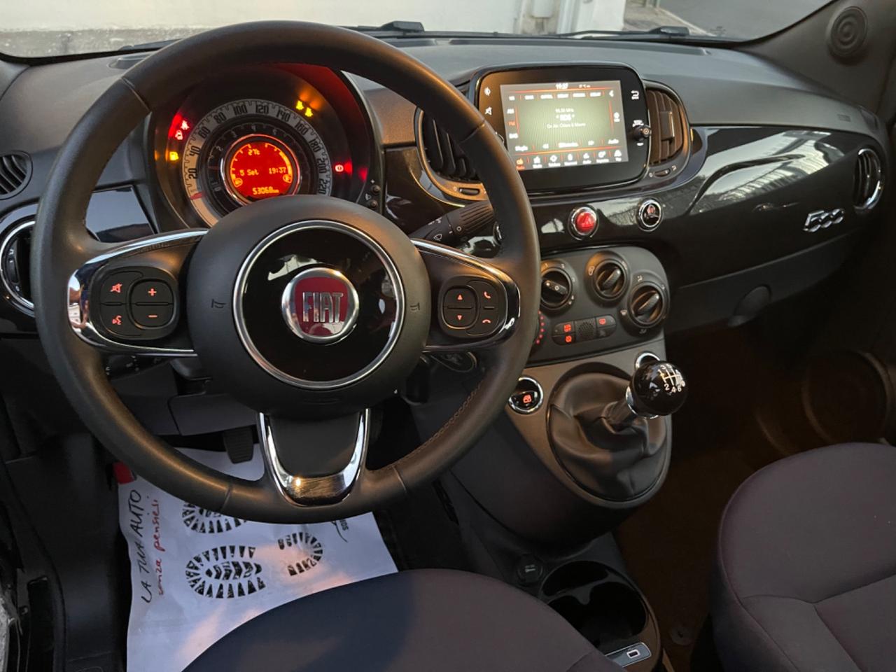 Fiat 500 1.0 Hybrid Club 2022 KM CERTIFICATI 53.000!
