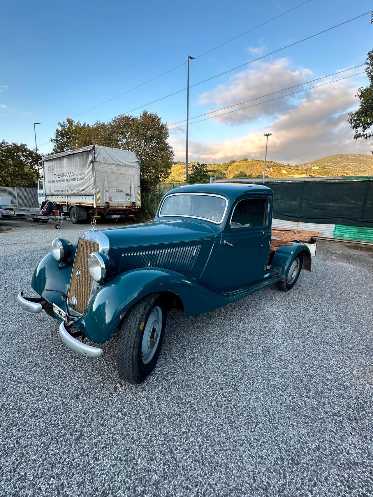 MERCEDES 170 S DIESEL 1952 PICK UP