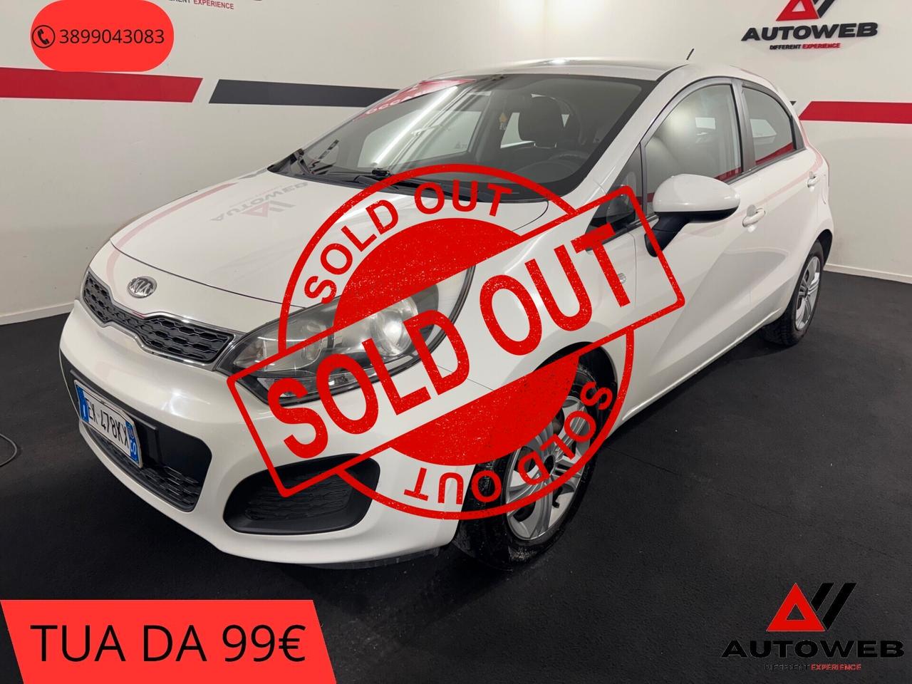 Kia Rio 1.2 CVVT 5p. * NEOPATENTATI* * REGALO SPECIALE DA AUTOWEB *