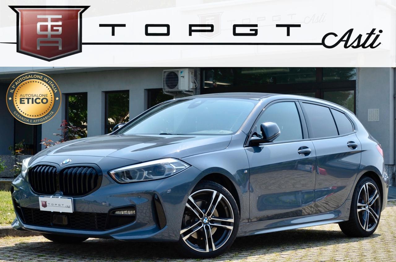 BMW 118d MSPORT 150cv AUTO, GAR. BMW 3/28, SERVICE BMW, UFF ITALIANA, EURO 6D, RETROCAMERA, PERMUTE