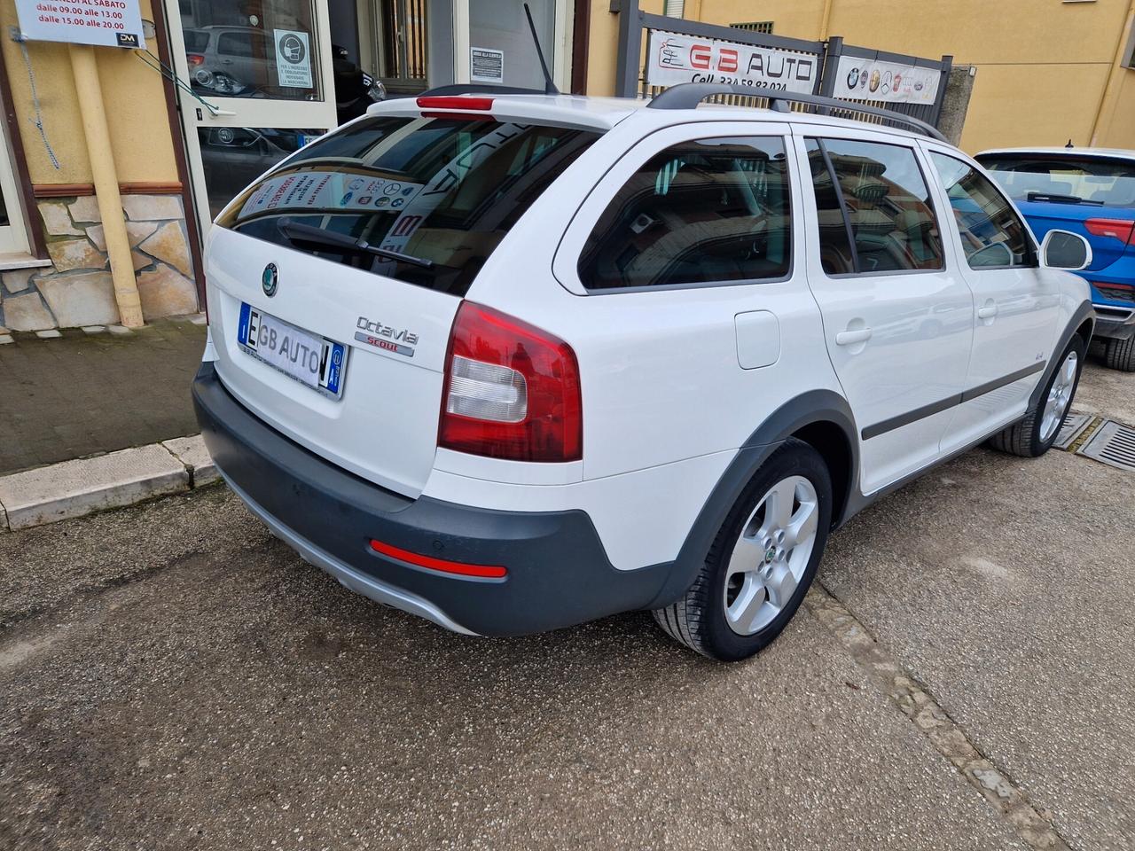 SKODA OCTAVIA SCOUT 4X4 2.0 TDI 140 CV KM CERT