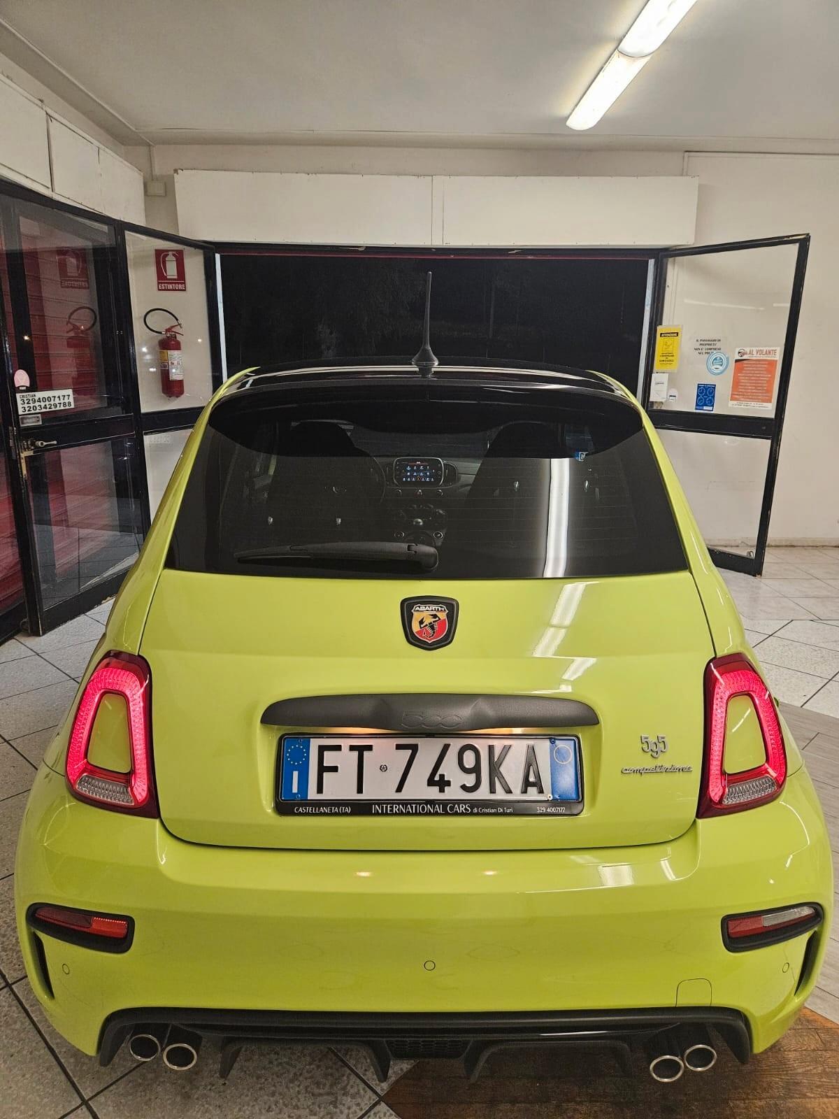 Abarth 595 COMPETIZIONE 1.4 turbo 180cv Verde Adrenalina