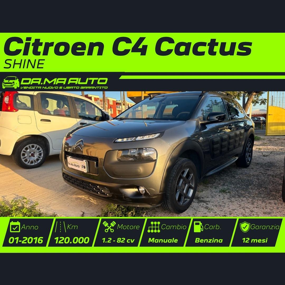 Citroen C4 Cactus PureTech 82 Shine