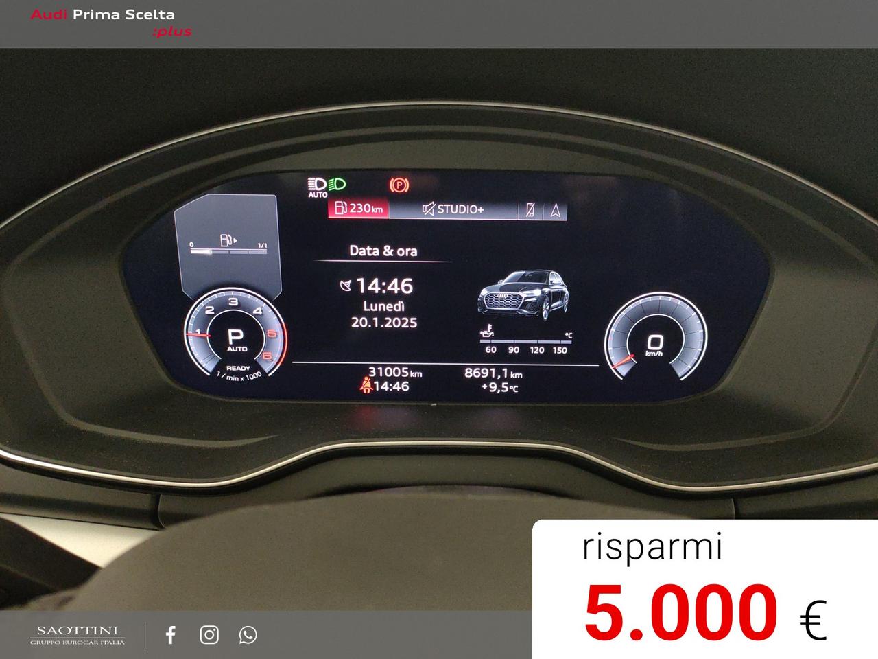 Sportback 40 2.0 TDI S line quattro S tronic