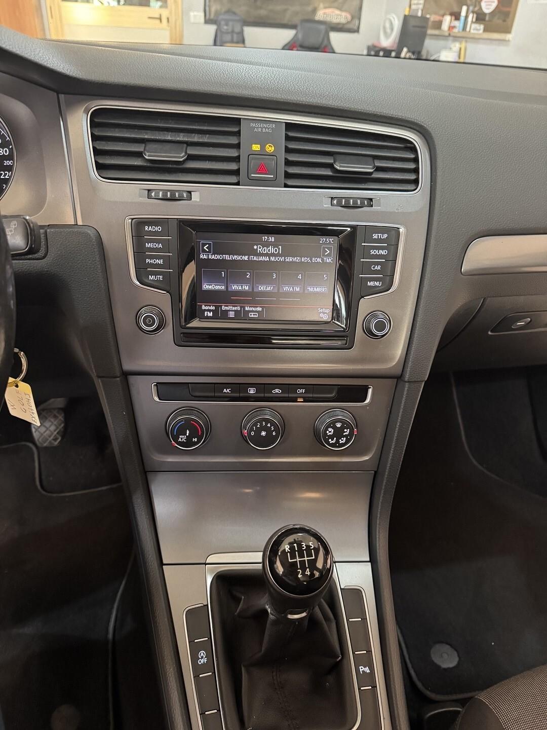 GOLF 7 TDi 1.6 cc. 90 cv.