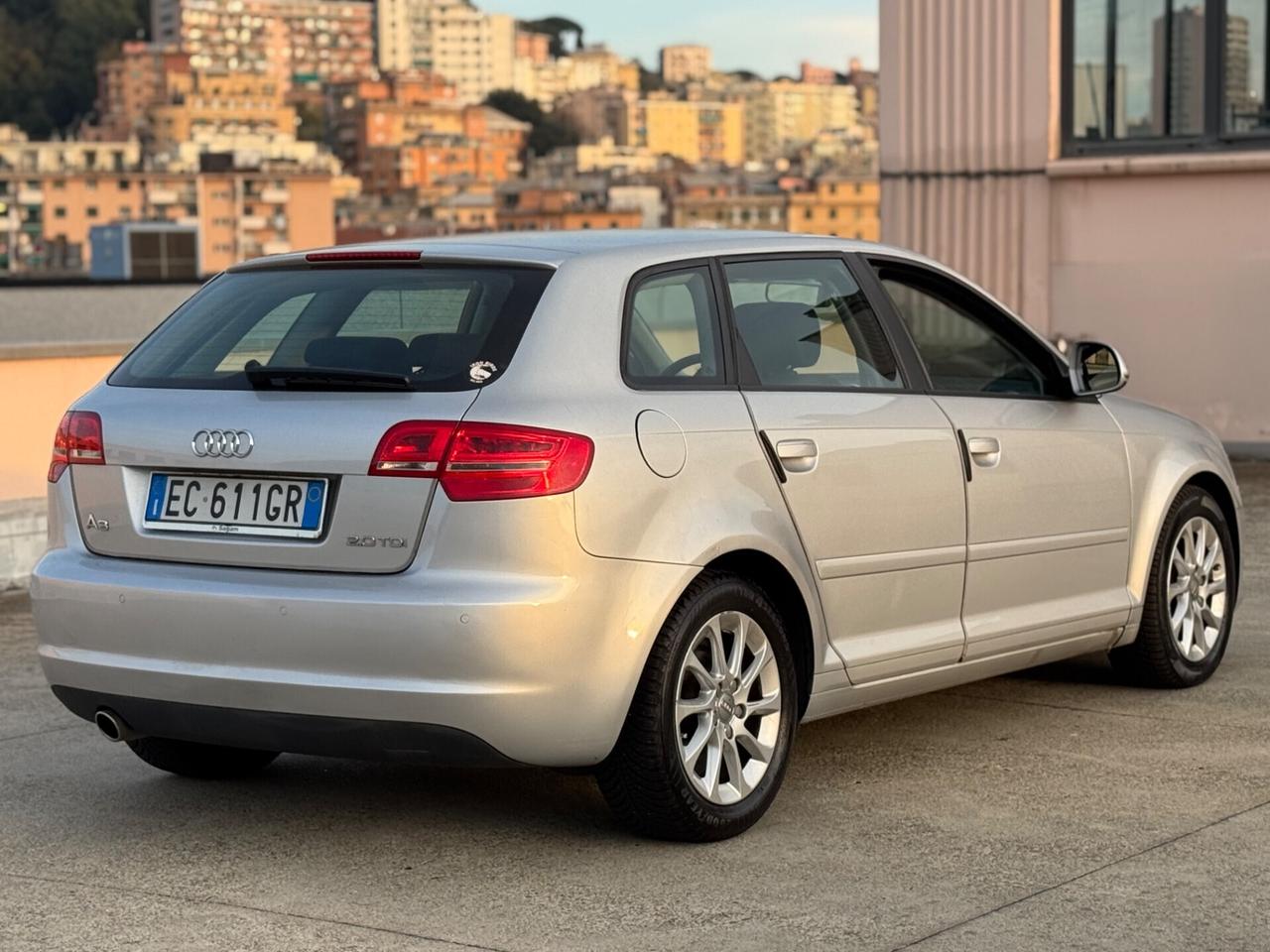 AUDI A3 2.0 TDI 140CV SOLI 74.000 KM GARANZIA 12 MESI