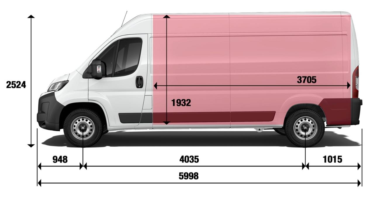 Fiat Ducato 35q L2 H2 MH2 2.2 Mjt 140CV PM-TM Furgone , 1000km