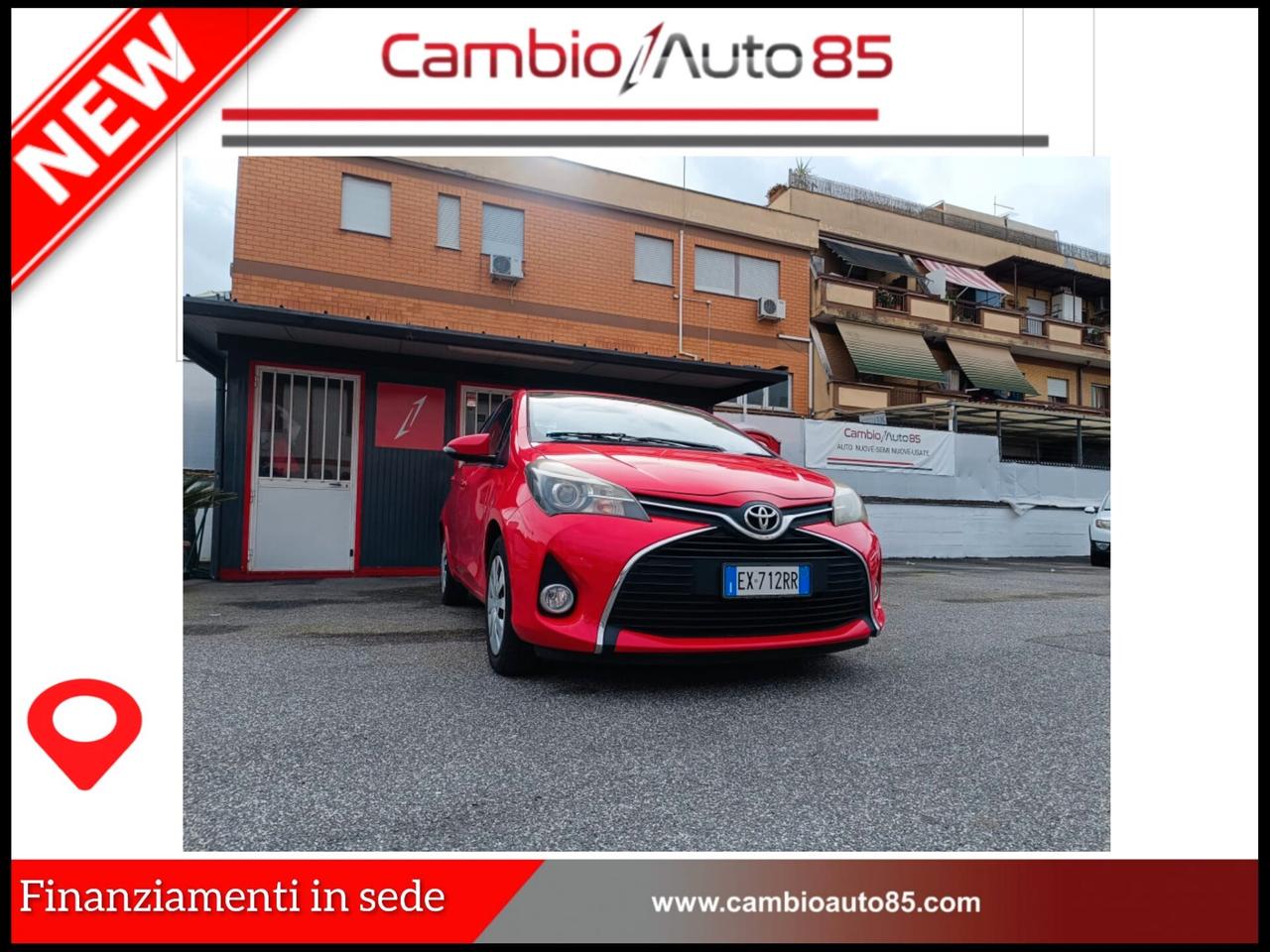 Toyota Yaris 1.0 5 porte Active