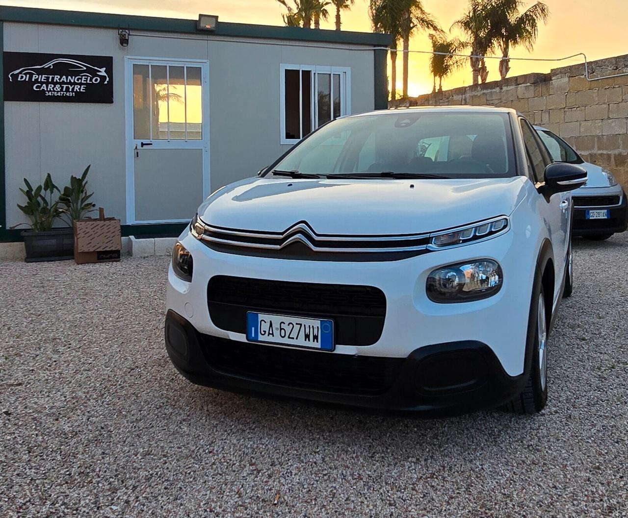Citroen C3 2020 Citroen c3 BlueHdi Shine tagliandata con fatture