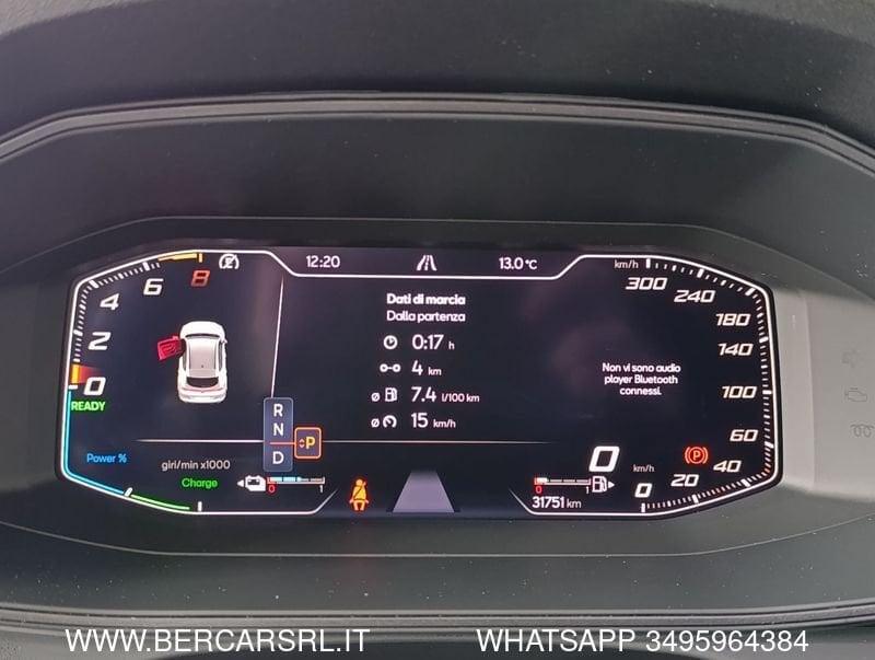 Cupra Formentor 1.4 e-Hybrid DSG*LED*VIRTUAL COCKPIT*PDC*VOLANTE RISCALDATO*