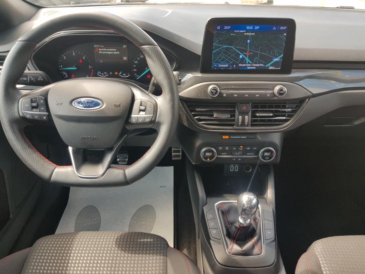 Ford Focus 1.5 tdci 120cv ST Line Navy Rcam Led