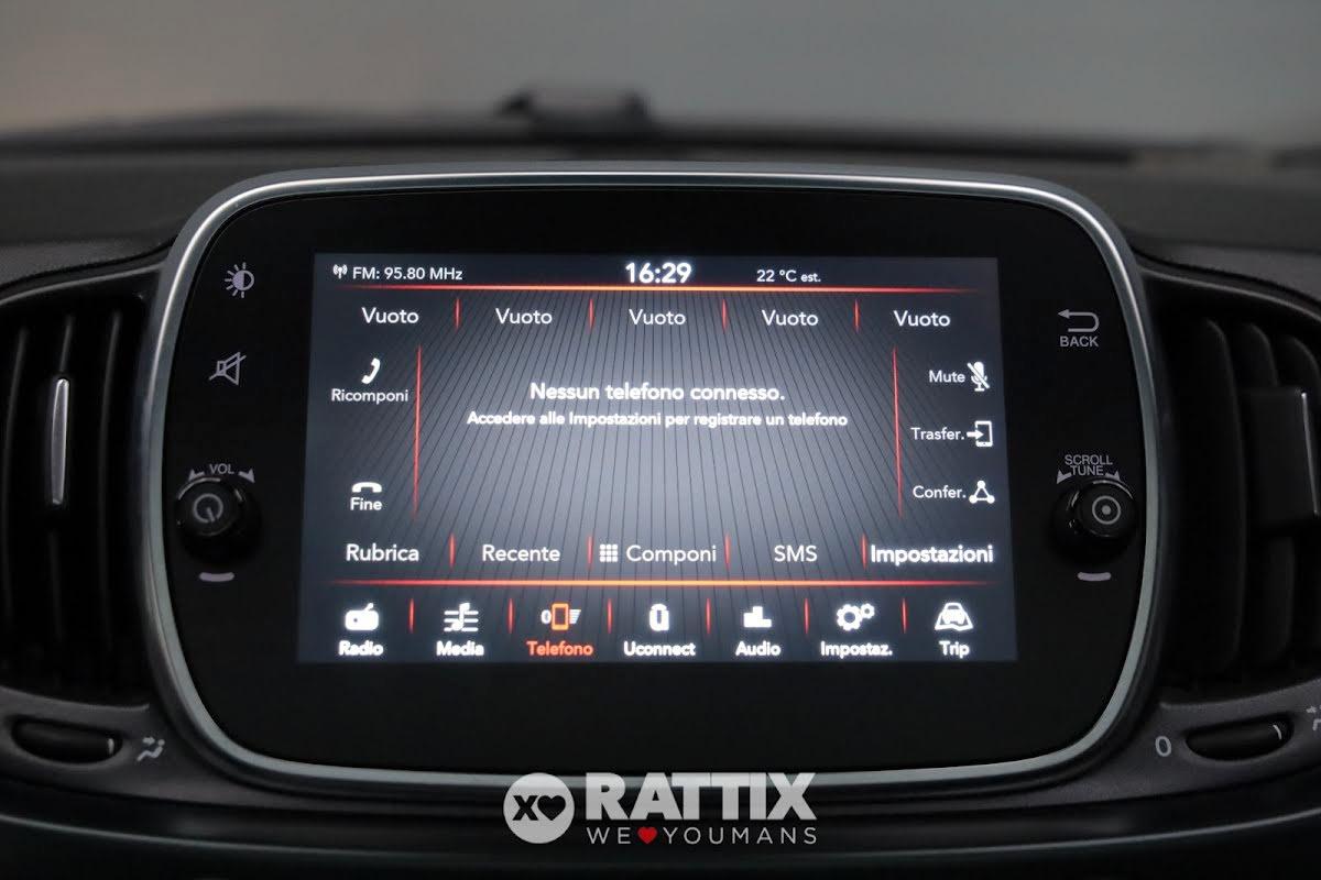 Fiat 500 1.2 69CV Rockstar dualogic + tetto panoramico