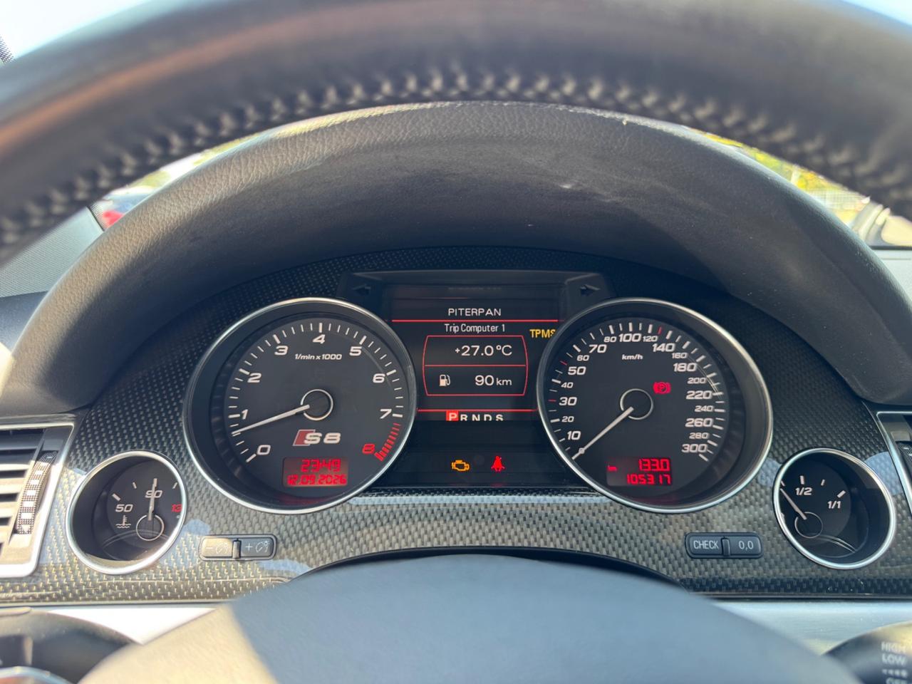 Audi S8 V10 450cv CARBO TETTO PELLE