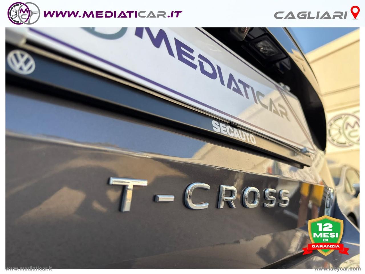 VOLKSWAGEN T-Cross 1.0 TSI 110 CV DSG Style