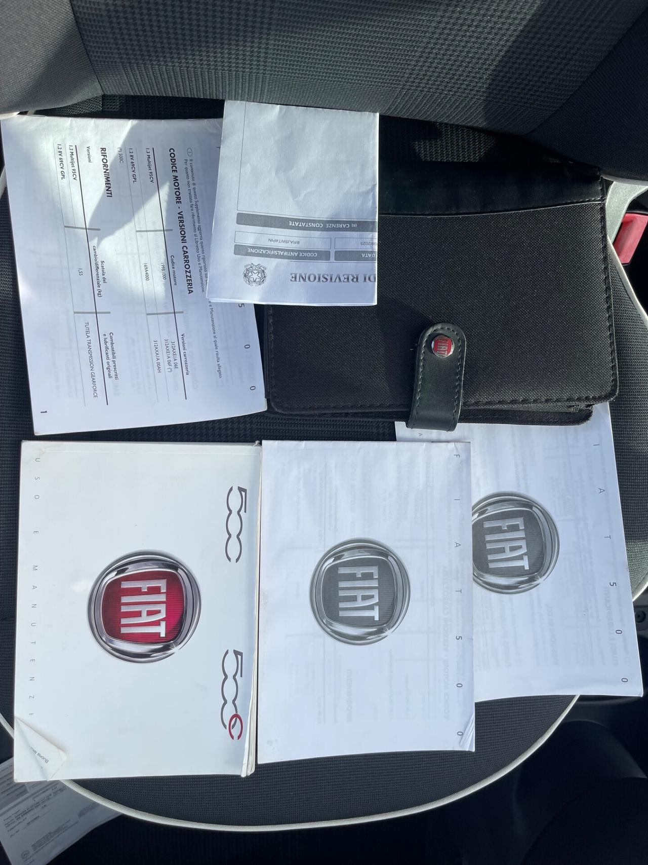 FIAT 500 1.3 MJTD 95CV LOUNGE EDITION TETTO MY15