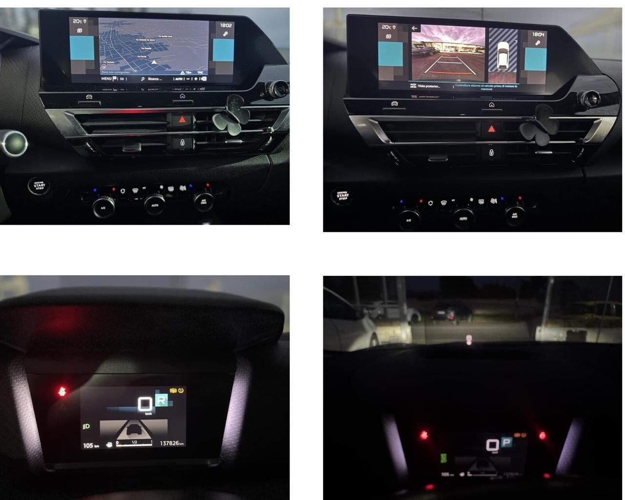 Citroen C4 BlueHDi 130 EAT8 Shine retrocam Sensori