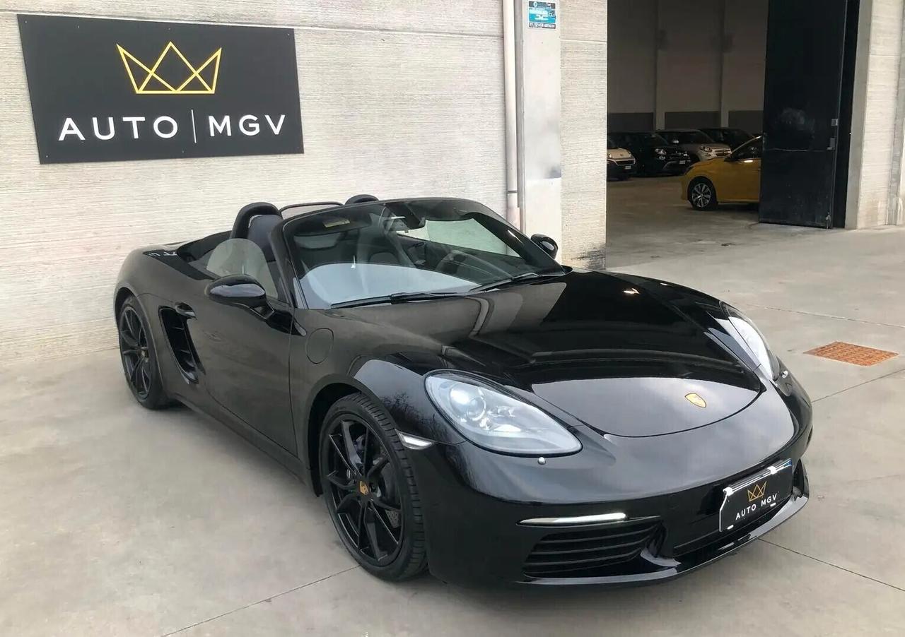 Porsche 718 Boxster 2.0-MANUALE-PORSCHE APPROVED 111 CONTROLLI UFFICIALI