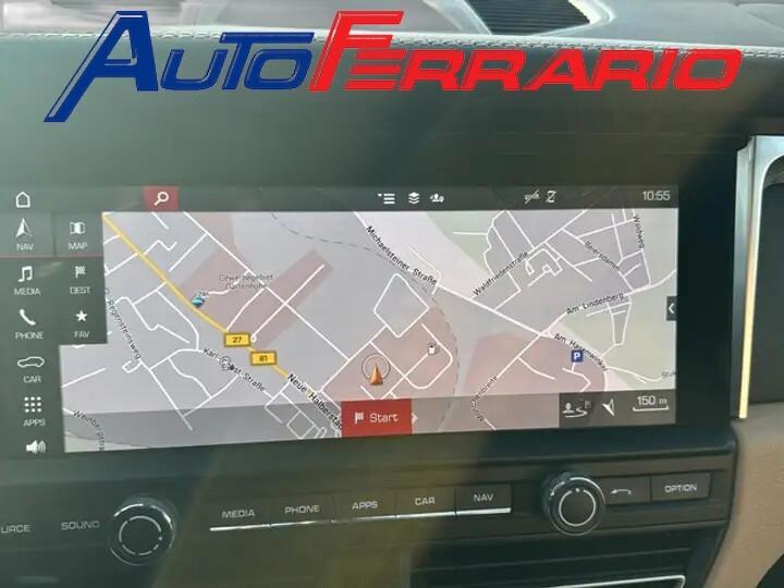 Porsche Macan ANDROID AUTO 21" SENS PARK DOPPI TETTO PANORAMICO APRIBILE VETRI SCURI PELLE TOTALE CLIMA X3